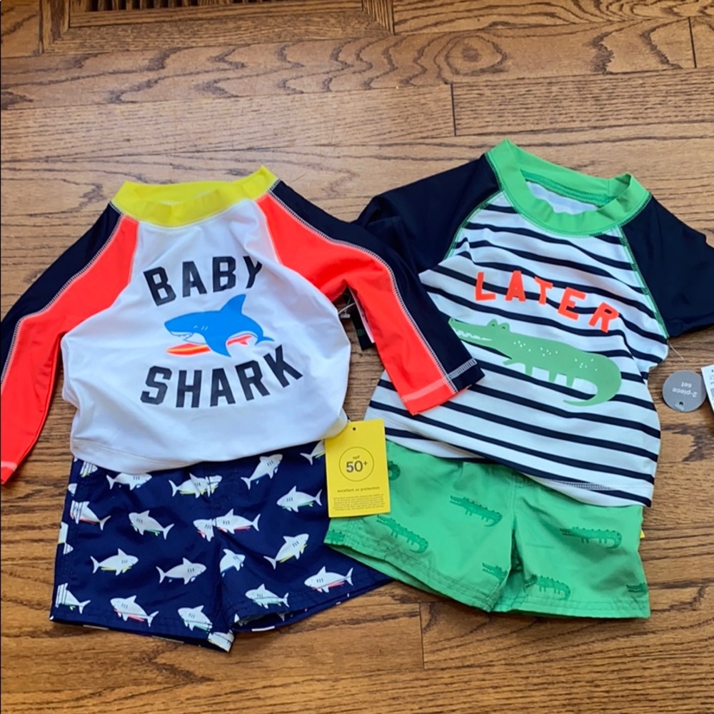 NWT: Two Gap swim sets